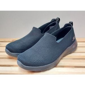 Skechers Womens | Black | Stretch GogaMat Comfort Shoes Size 8